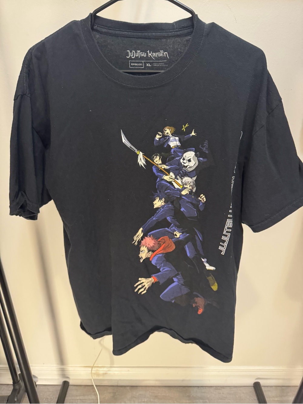 Jujutsu Kaisen Black Graphic Tee - XL